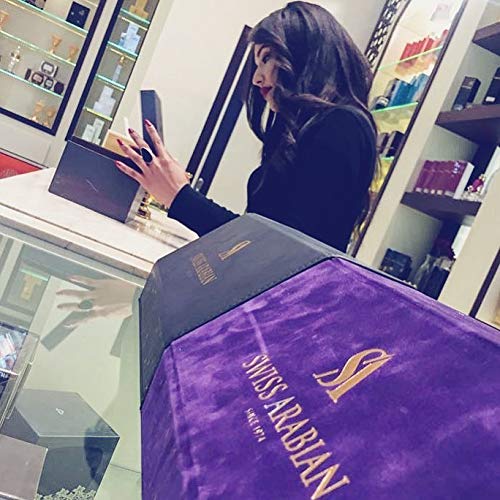 Swiss Arabian Layali Rouge - Luxury Products From Dubai - Long Lasting Personal Perfume Oil Fragrance - A Seductive Signature Aroma - 0.5 Oz