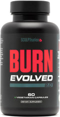 Sculpt Nation by V Shred Burn Thermogenic Fat Burner for Men & Women - Daytime Fat Burner Metabolism Booster - Premium Capsimax Cayenne Pepper, Chromax, Patented Ingredients - 60 Natural Veggie Pills