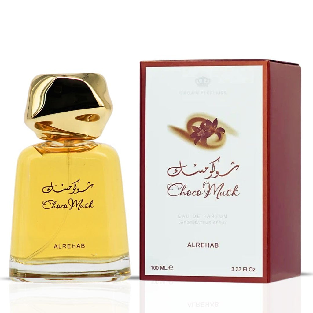 Al-Rehab Choco Musk Eau de Parfum Spray for Women, 1.65 oz/50 ml