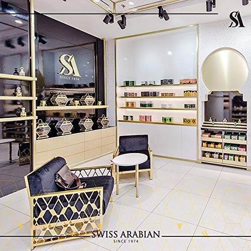 Swiss Arabian Layali Rouge - Luxury Products From Dubai - Long Lasting Personal Perfume Oil Fragrance - A Seductive Signature Aroma - 0.5 Oz