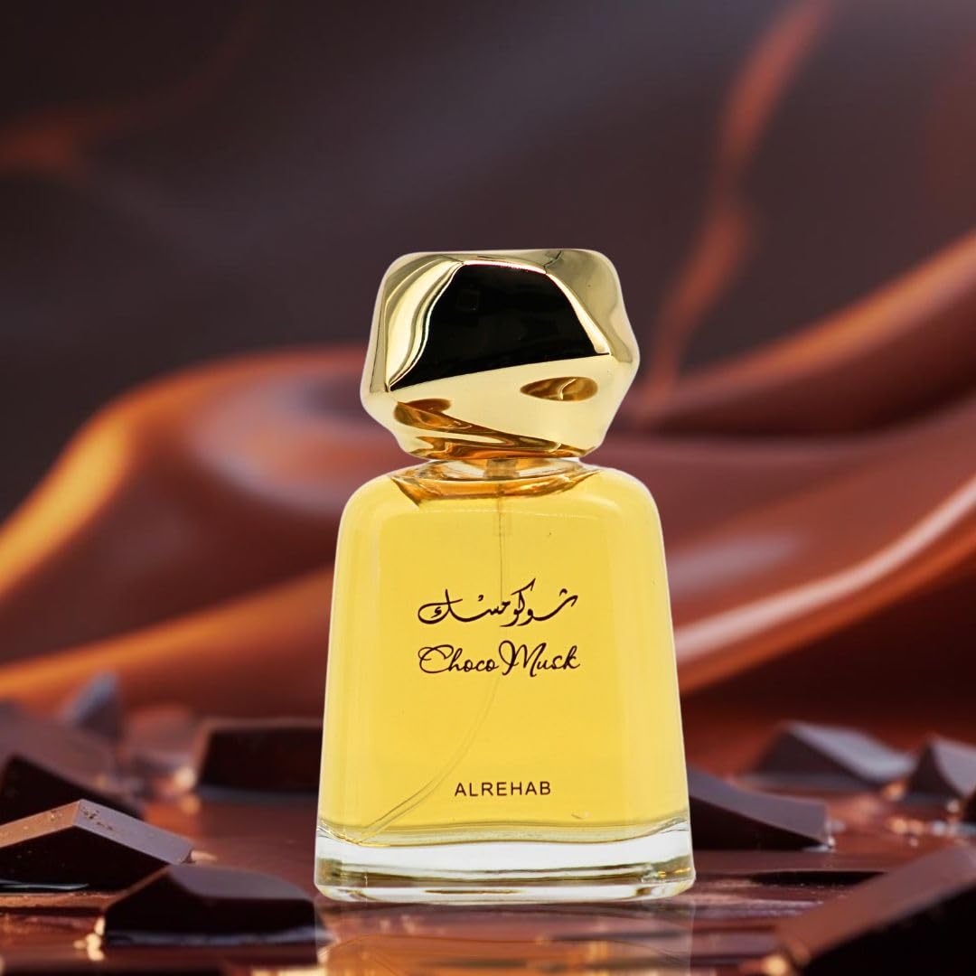 Al-Rehab Choco Musk Eau de Parfum Spray for Women, 1.65 oz/50 ml