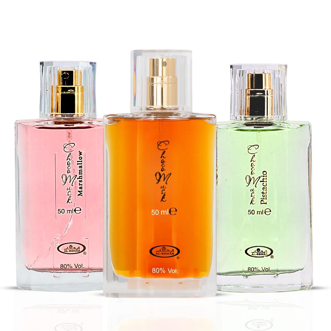 Al-Rehab Choco Musk Eau de Parfum Spray for Women, 1.65 oz/50 ml