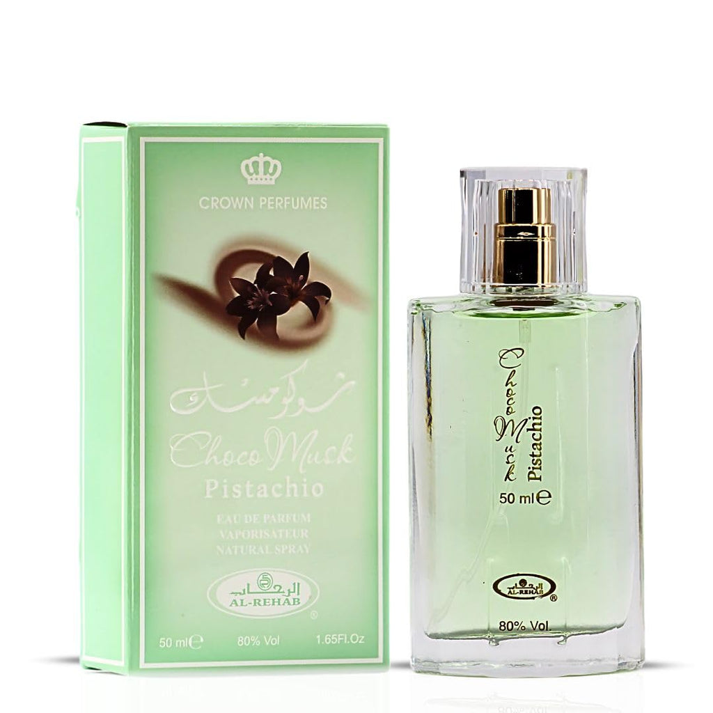 Al-Rehab Choco Musk Eau de Parfum Spray for Women, 1.65 oz/50 ml