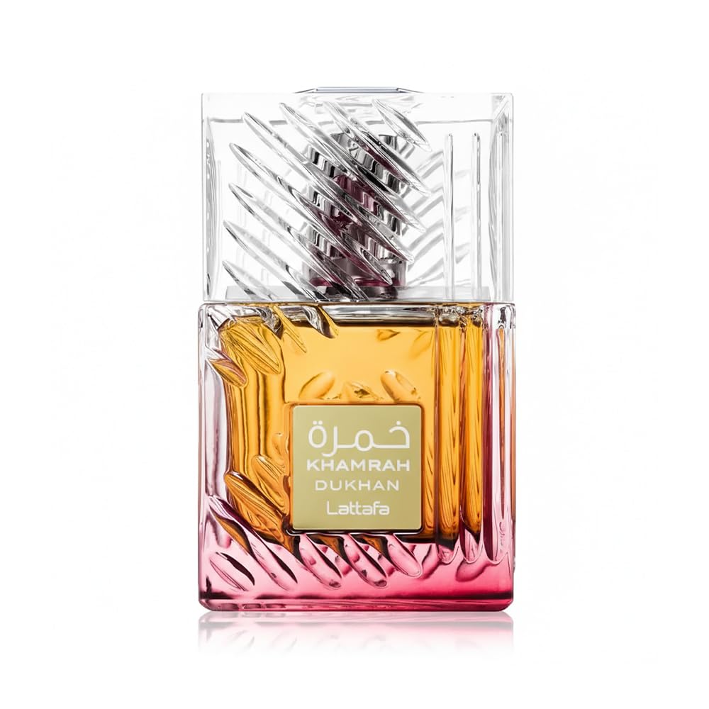 Lattafa Khamrah - Vanilla, Warm Spicy, Amber, Cinnamon - Eau de Parfum Long-Lasting Fragrance for Unisex, 3.40 Ounce / 100 ml