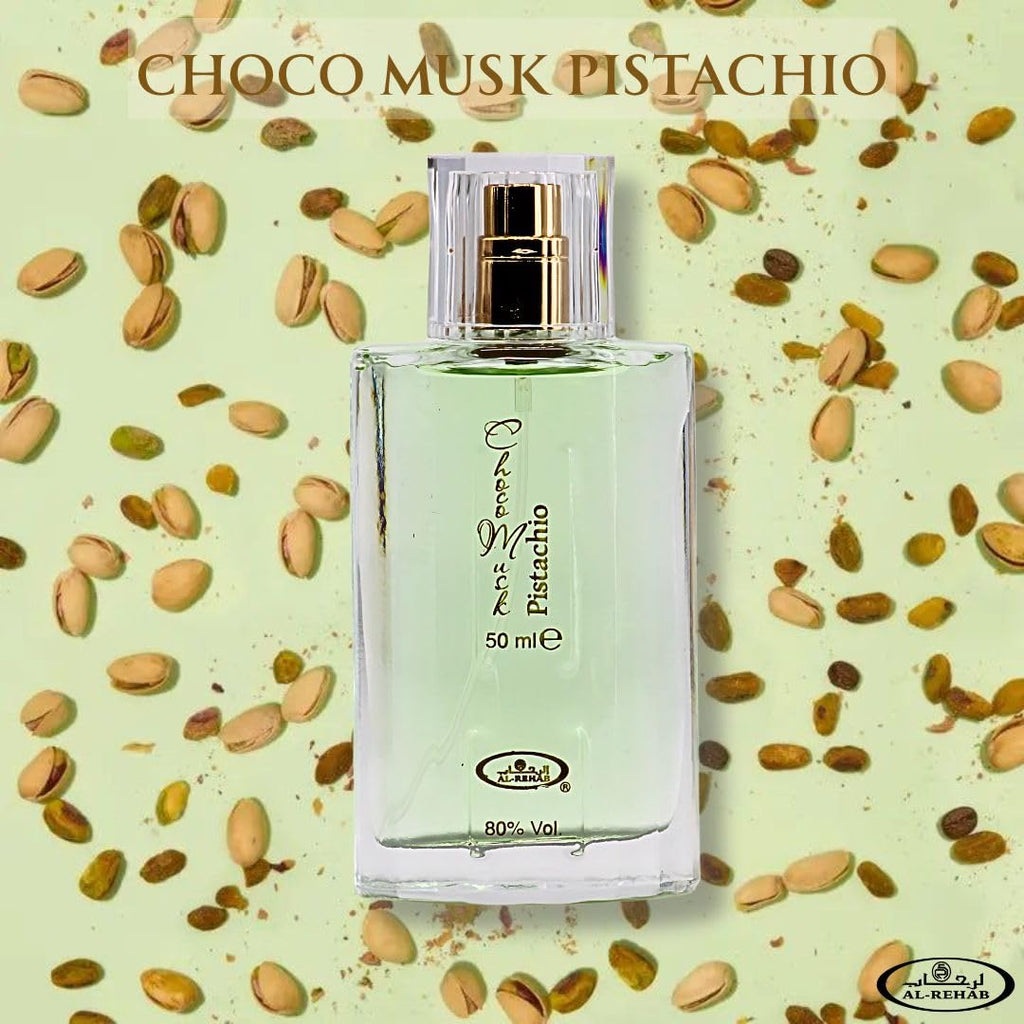 Al-Rehab Choco Musk Eau de Parfum Spray for Women, 1.65 oz/50 ml