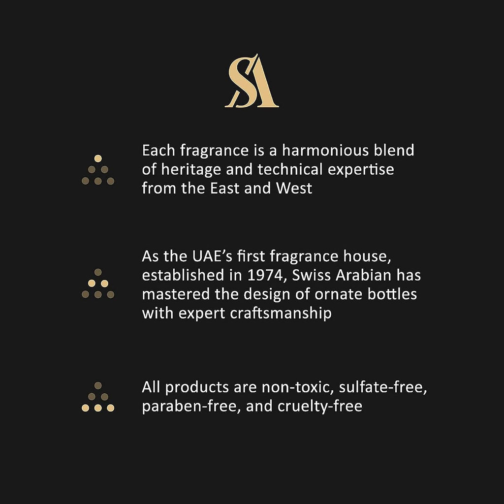 Swiss Arabian Layali Rouge - Luxury Products From Dubai - Long Lasting Personal Perfume Oil Fragrance - A Seductive Signature Aroma - 0.5 Oz