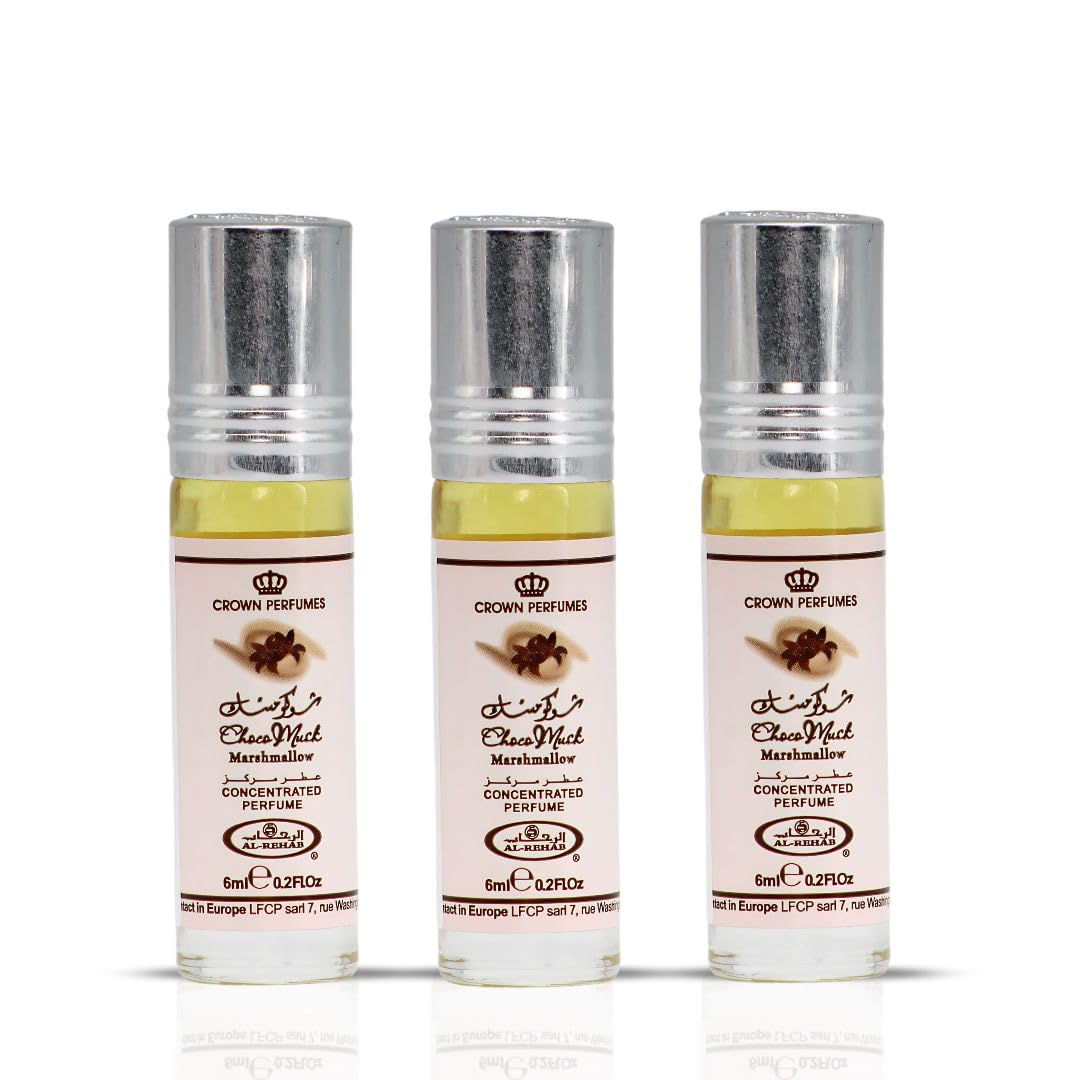 Al-Rehab Choco Musk Eau de Parfum Spray for Women, 1.65 oz/50 ml