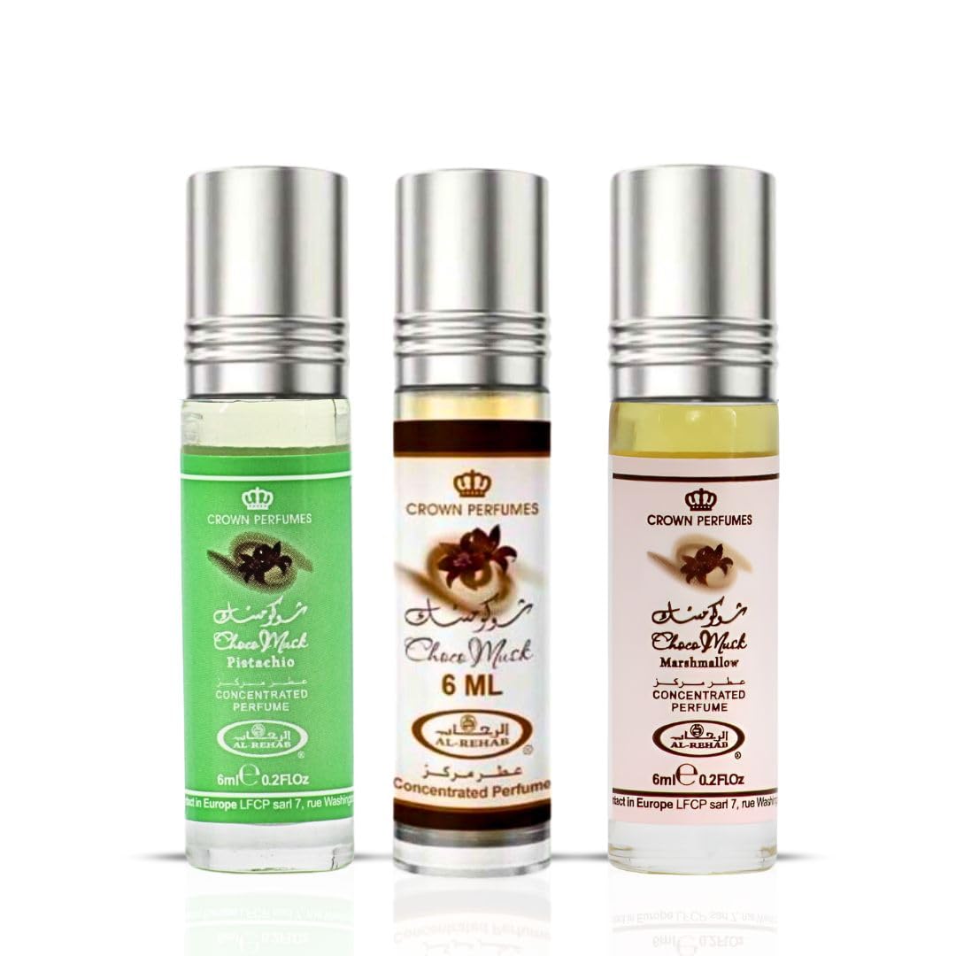 Al-Rehab Choco Musk Eau de Parfum Spray for Women, 1.65 oz/50 ml