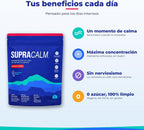SuperCalm Cortisol | Magnesium Bisglycinate + Ashwagandha Complex, L-Theanine & Vitamin D3 | Soothing Serenity & Fatigue Drink - Raspberry Lemonade - 20 Sugar Free Sachets