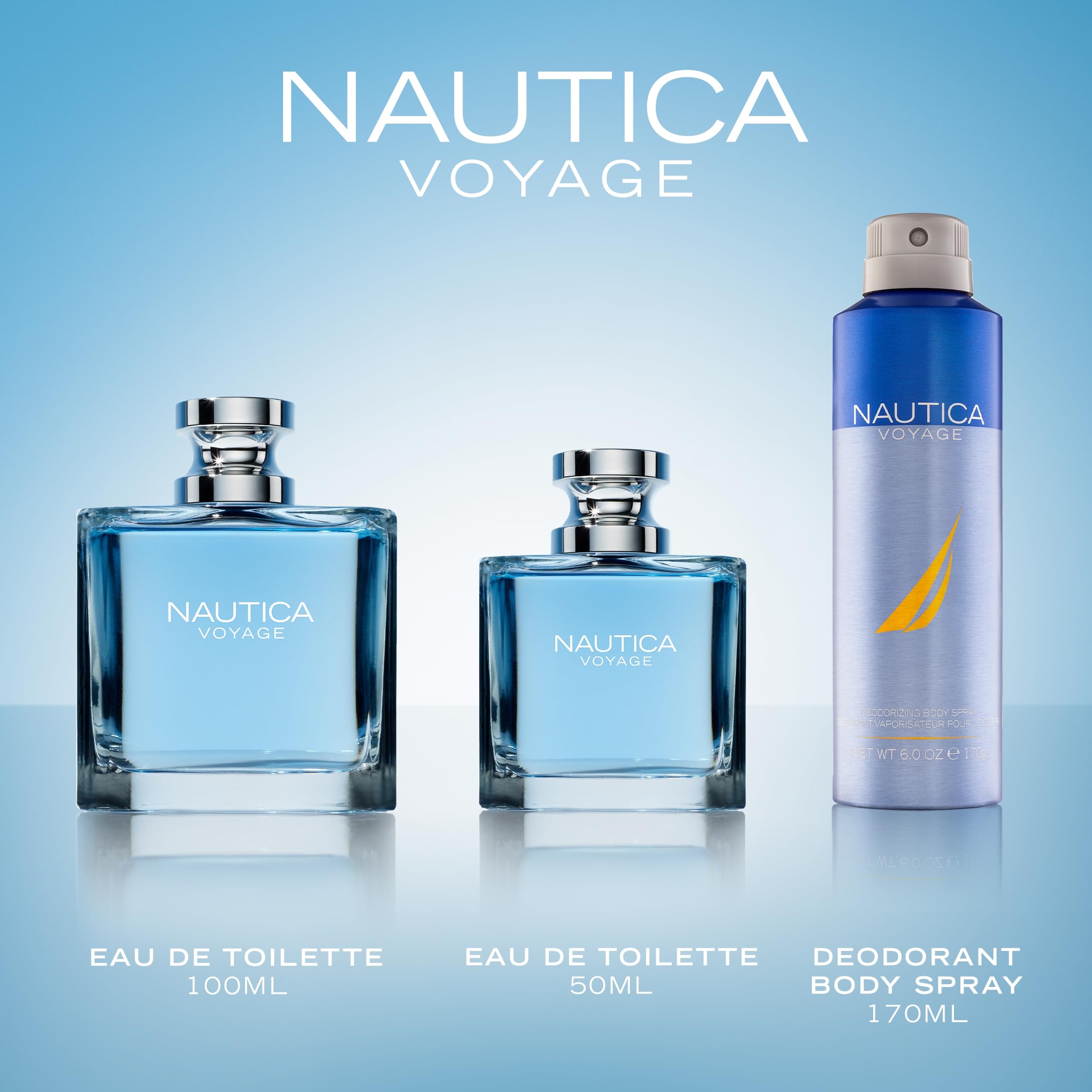 Nautica Voyage Eau de Toilette, Men's Fragrance, 6.7 fl oz