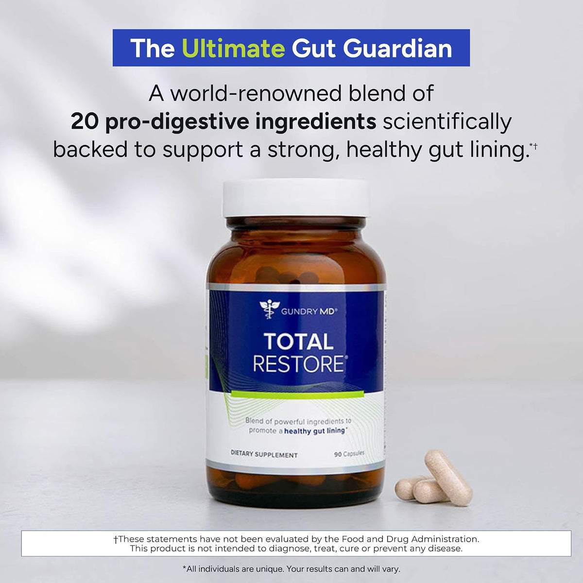 Gundry MD® Total Restore Gut Lining & Digestive Support, 30 Servings