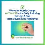 Cramp Defense® Leg Cramps Pills, Organic Magnesium Supplement for Muscles. | High-Absorbing, Non-Laxative, Relief for All Muscle Cramps, Day and Night. 3-6...