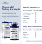 1MD Nutrition CholestMD with Olive Leaf Extract, Bergavit, Niacin, Garlic | 60 Capsules