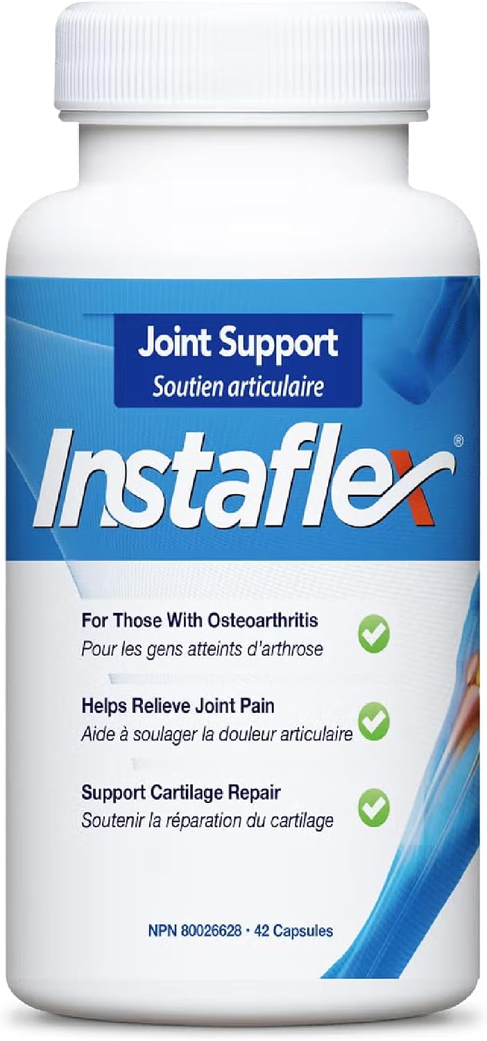 Instaflex Joint Support - Glucosamine, MSM, White Willow, Turmeric, Ginger, Cayenne, Hyaluronic Acid - 42 Capsules