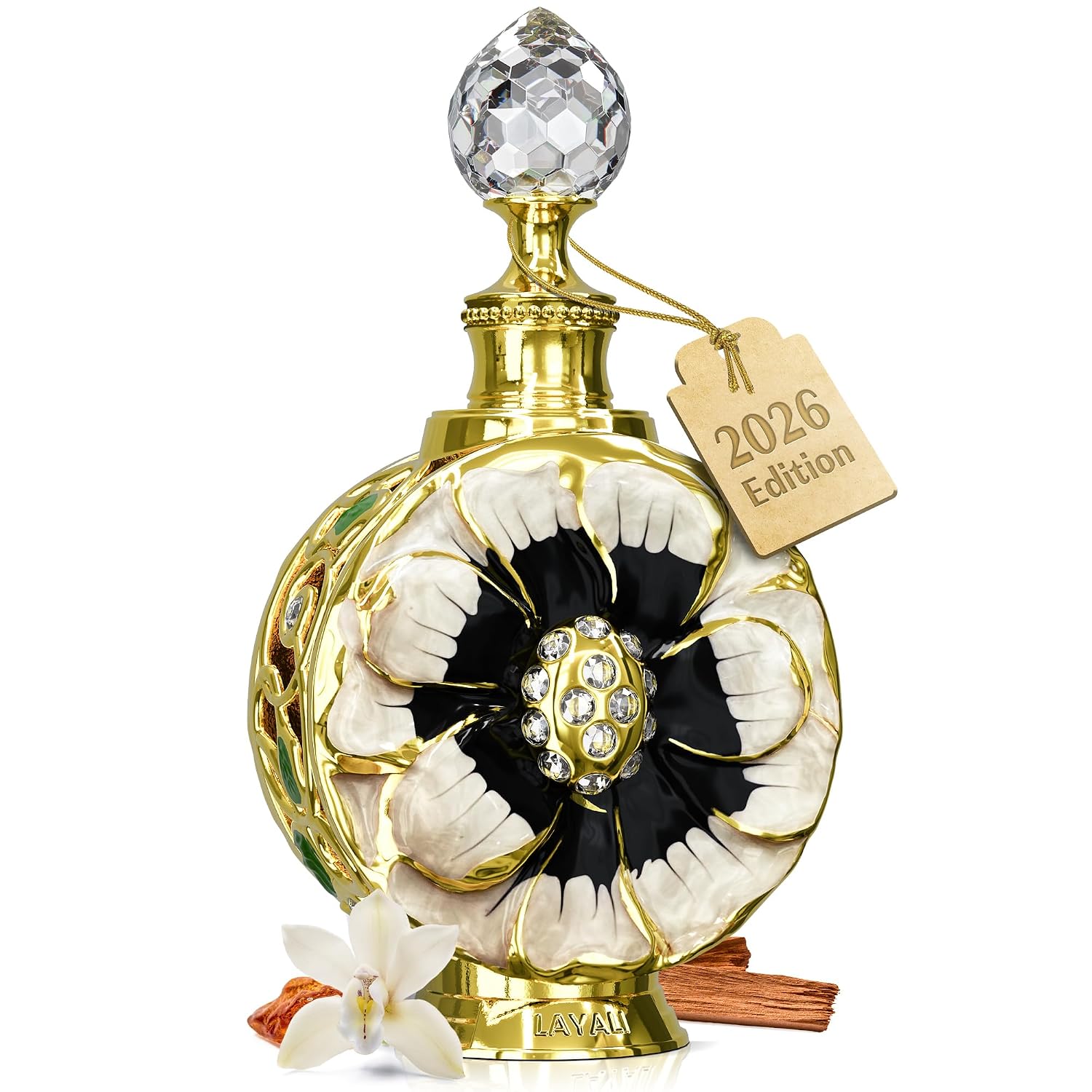 Swiss Arabian Layali Rouge - Luxury Products From Dubai - Long Lasting Personal Perfume Oil Fragrance - A Seductive Signature Aroma - 0.5 Oz