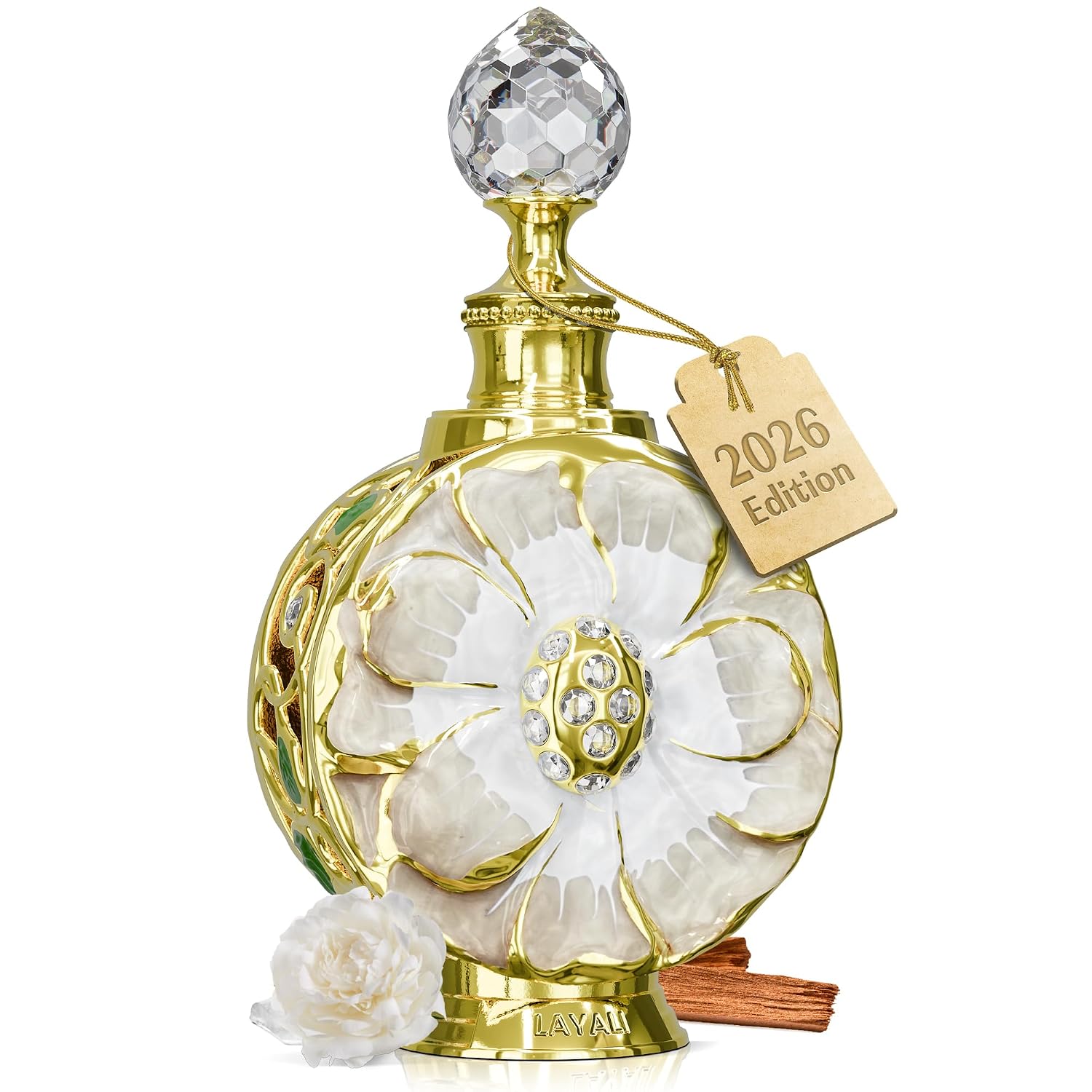 Swiss Arabian Layali Rouge - Luxury Products From Dubai - Long Lasting Personal Perfume Oil Fragrance - A Seductive Signature Aroma - 0.5 Oz
