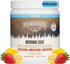 ROUNDHOUSE PROVISION Morning Kick Greens, Strawberry Lemonade, 30 Servings