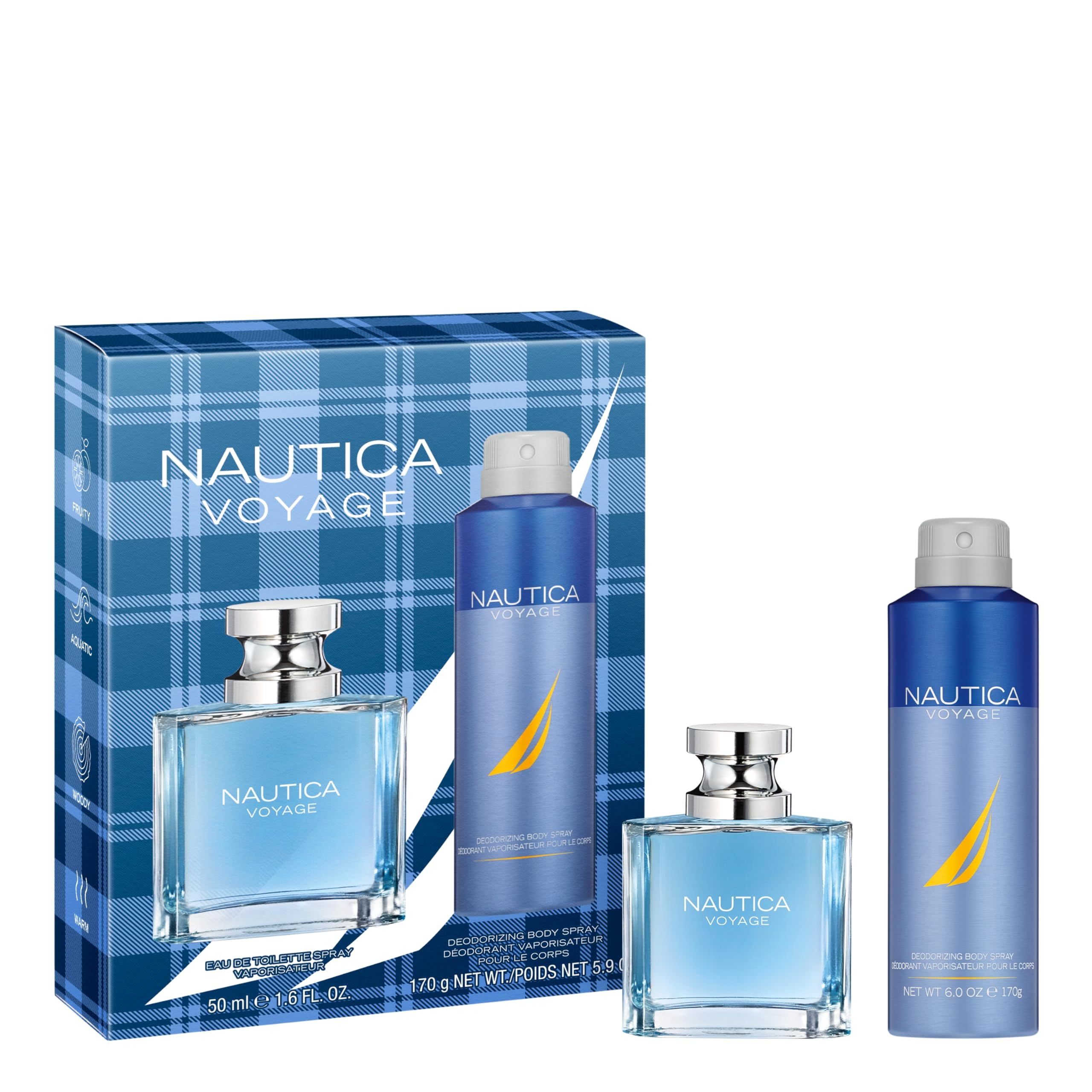 Nautica Voyage Eau de Toilette, Men's Fragrance, 6.7 fl oz