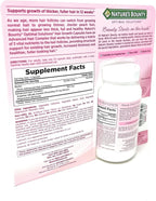 Nature's Bounty Hair Growth Supplement, 1 Per Day, Clinically Shown to Support Thicker, Fuller Hair, with Biotin, Silicon & Arginine, 90 Capsules