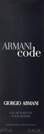 Giorgio Armani Code for Men Eau De Toilette Spray 2.5 Ounce