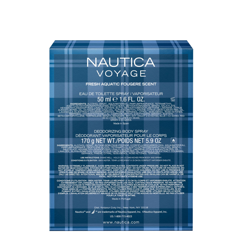 Nautica Voyage Eau de Toilette, Men's Fragrance, 6.7 fl oz
