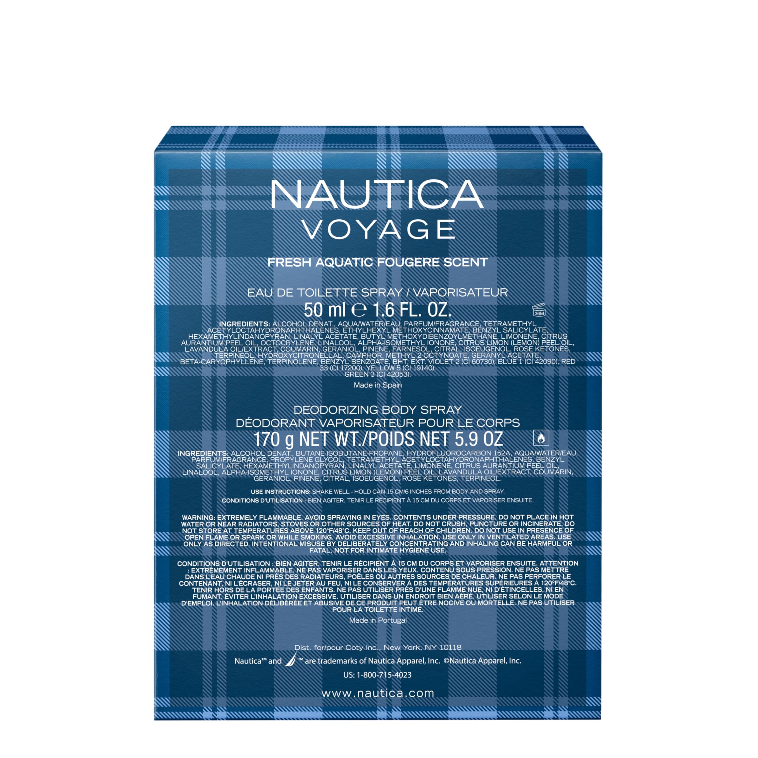 Nautica Voyage Eau de Toilette, Men's Fragrance, 6.7 fl oz