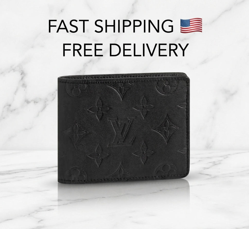 Louis Vuitton Men's Wallet – Monogram Shadow Noir – Black – Box, Dust Bag &amp; COA