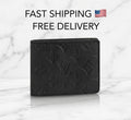 Louis Vuitton Men's Wallet – Monogram Shadow Noir – Black – Box, Dust Bag &amp; COA