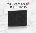Louis Vuitton Men's Wallet – Monogram Shadow Noir – Black – Box, Dust Bag &amp; COA