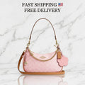 COACH Teri Shoulder Bag CEA20 – Gold / Powder Pink Signature with Charms – NWT 2026