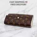 Louis Vuitton Sarah Monogram Wallet – Limited Edition M61734 – Brown – Rare