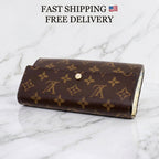 Louis Vuitton Sarah Monogram Wallet – Limited Edition M61734 – Brown – Rare