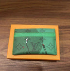 Louis Vuitton Golf Green Card Holder – Luxury Leather Card Wallet - Royal Scent Shop