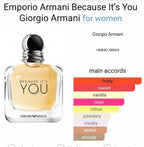Emporio Armani Because It’s You EDP 100ml Women