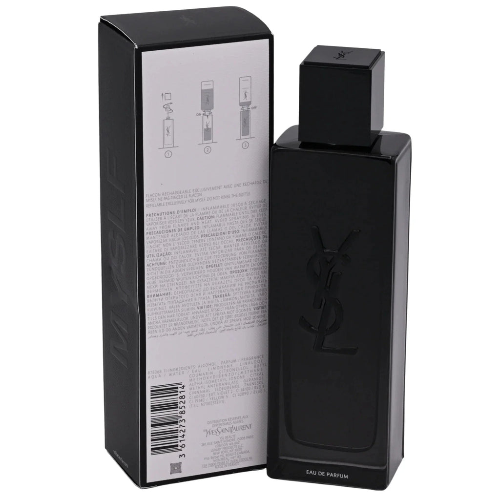 Yves Saint Laurent MYSLF Eau de Parfum for Men – 3.3 / 3.4 FL OZ – New in Box