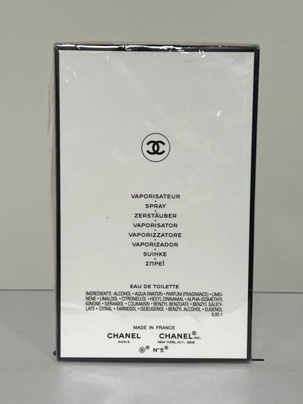 CHANEL No. 5 L’EAU Eau de Toilette Spray 100ml / 3.4 oz – Sealed Box Perfume for Women - Royal Scent Shop