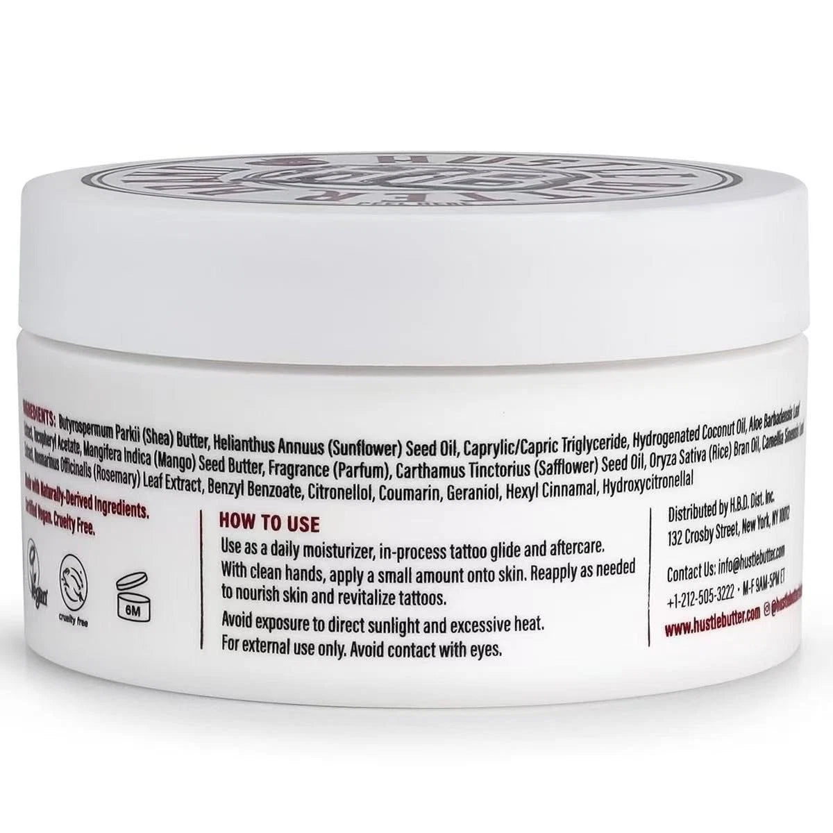 Hustle Butter Tattoo Aftercare 5oz – Heals &amp; Protects New Tattoos – Rugby EXP 2/2027 - Royal Scent Shop
