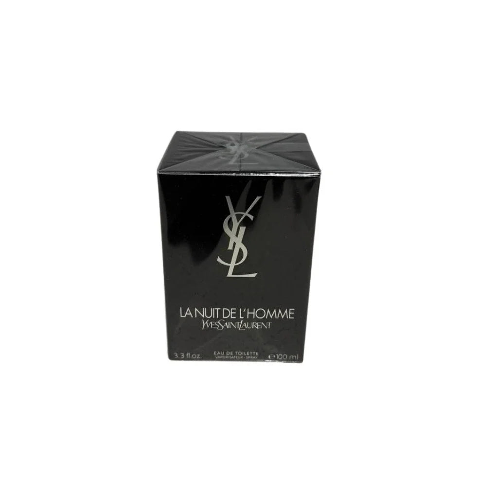 Yves Saint Laurent La Nuit de L'Homme Eau de Toilette for Men – 100 mL / 3.3 FL OZ – New &amp; Sealed