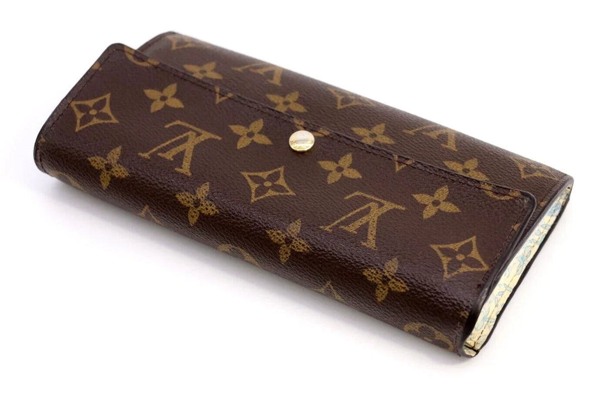 Louis Vuitton Sarah Monogram Wallet – Limited Edition M61734 – Brown – Rare