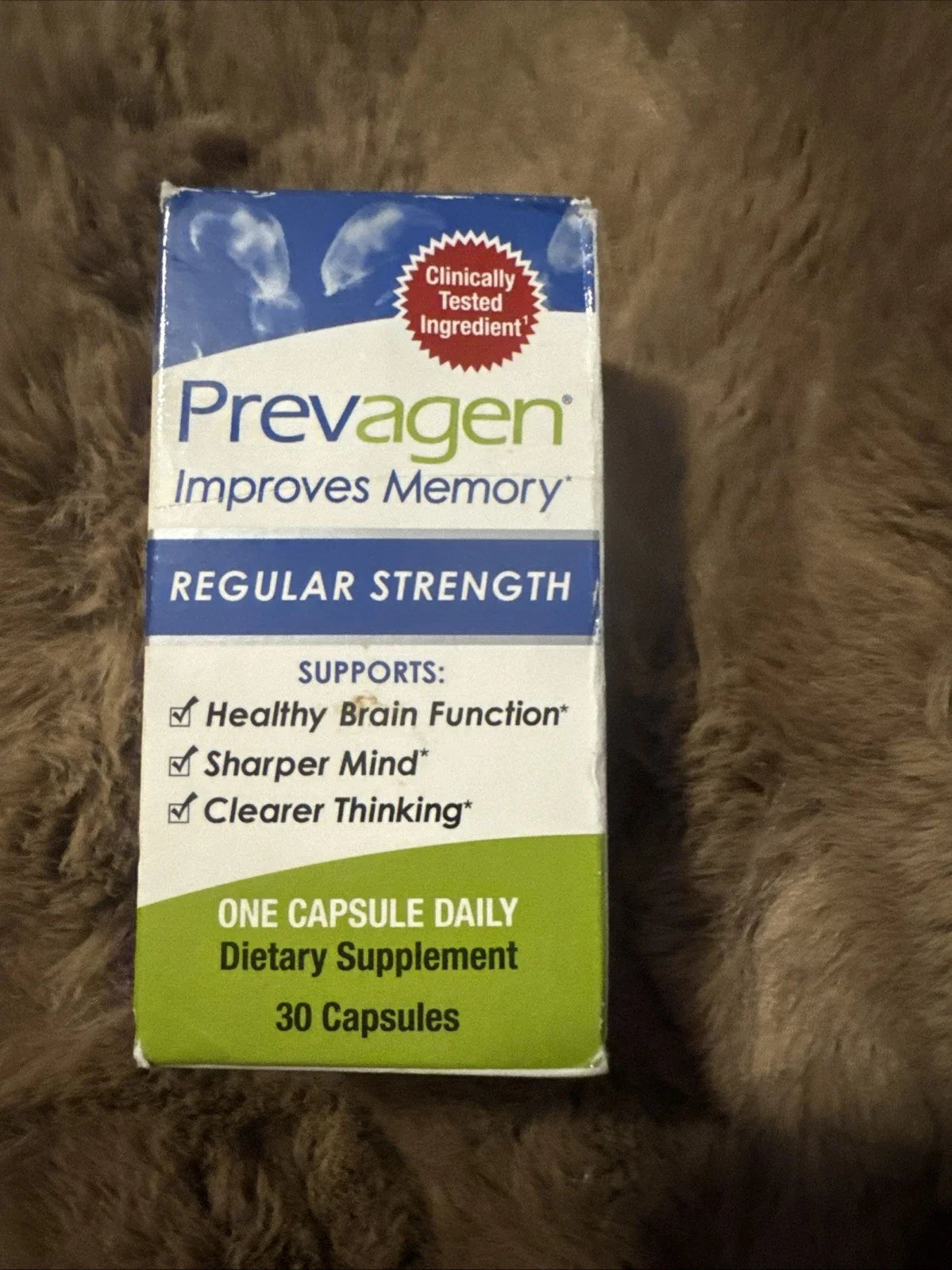 Prevagen Regular Strength, 10mg - 30 Capsules New Sealed Box