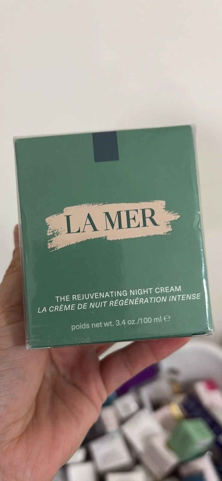 LA MER The Rejuvenating Night Cream Face 3.4 oz / 100 ml Unisex