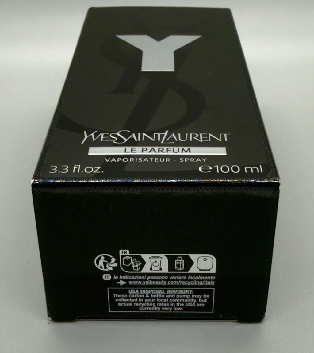 Yves Saint Laurent Y Le Parfum for Men – 3.3 FL OZ / 100 mL – 2025 – Open Box