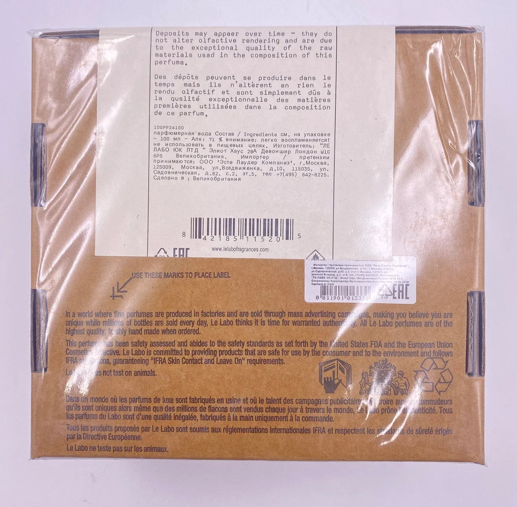 Le Labo another 13 3.4 oz/100ml Eau de Parfum Spray for Unisex EDP Spray New Box