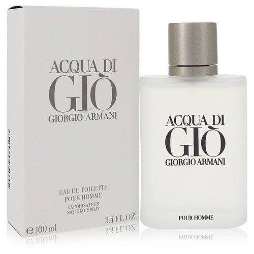 Giorgio Armani Acqua di Giò Pour Homme Eau de Toilette for Men – 3.4 FL OZ / 100 mL