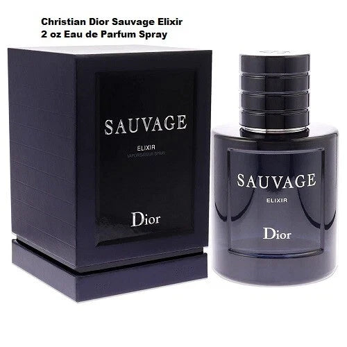 ** NEW ** C.Dior Sauvage Elixir 2 oz Eau de Parfum EDP Spray NEW, SEALED